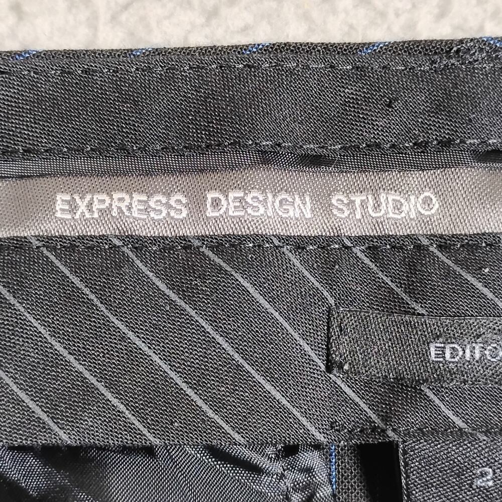 Express Design Studio Editor Pants Size 2 Black A… - image 8